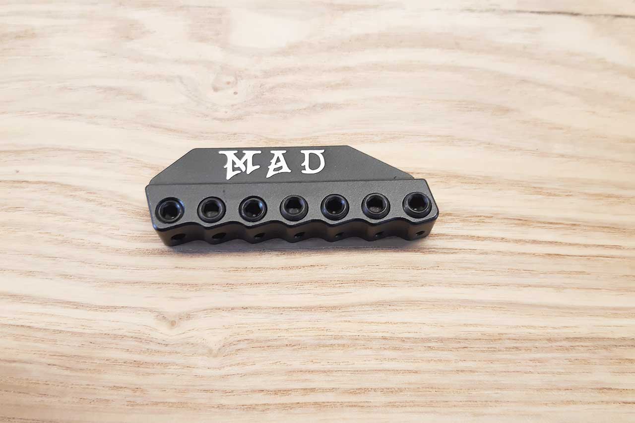 Mad Guitars Block corde monoblock 7 cordes made in France