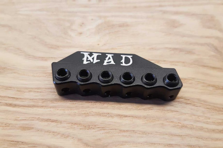 Mad Guitars Block corde monoblock 6 cordes made in France