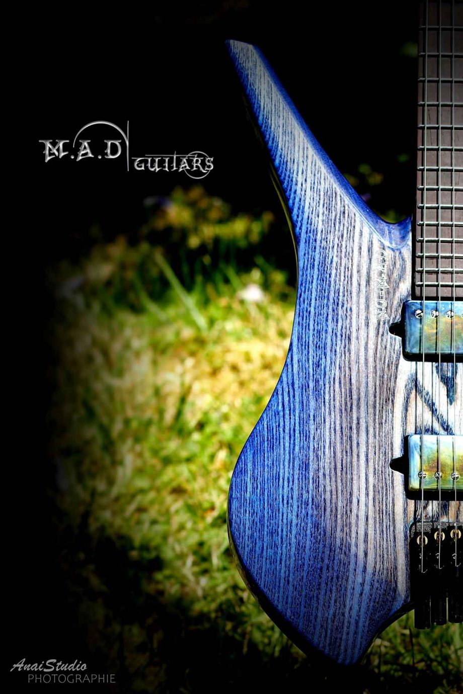 MAD Guitars No Mad Blue Cobalt